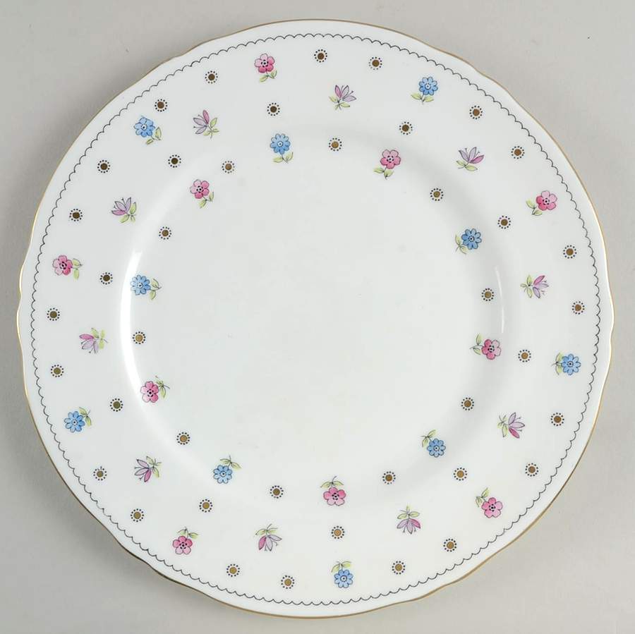 A16100 Dinner Plate by Crown Staffordshire-1