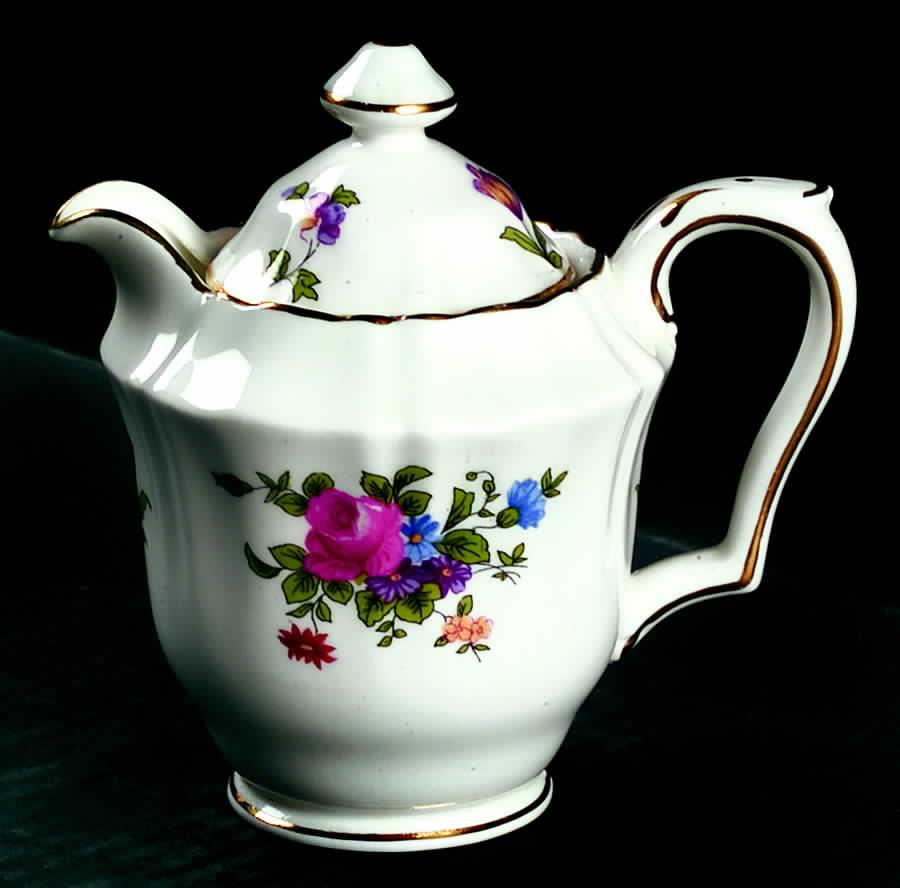 A8234 Creamer & Lid by Crown Staffordshire-1