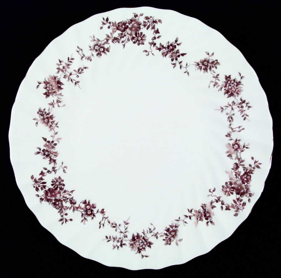 Aristocrat Dinner Plate by Crown Staffordshire-1