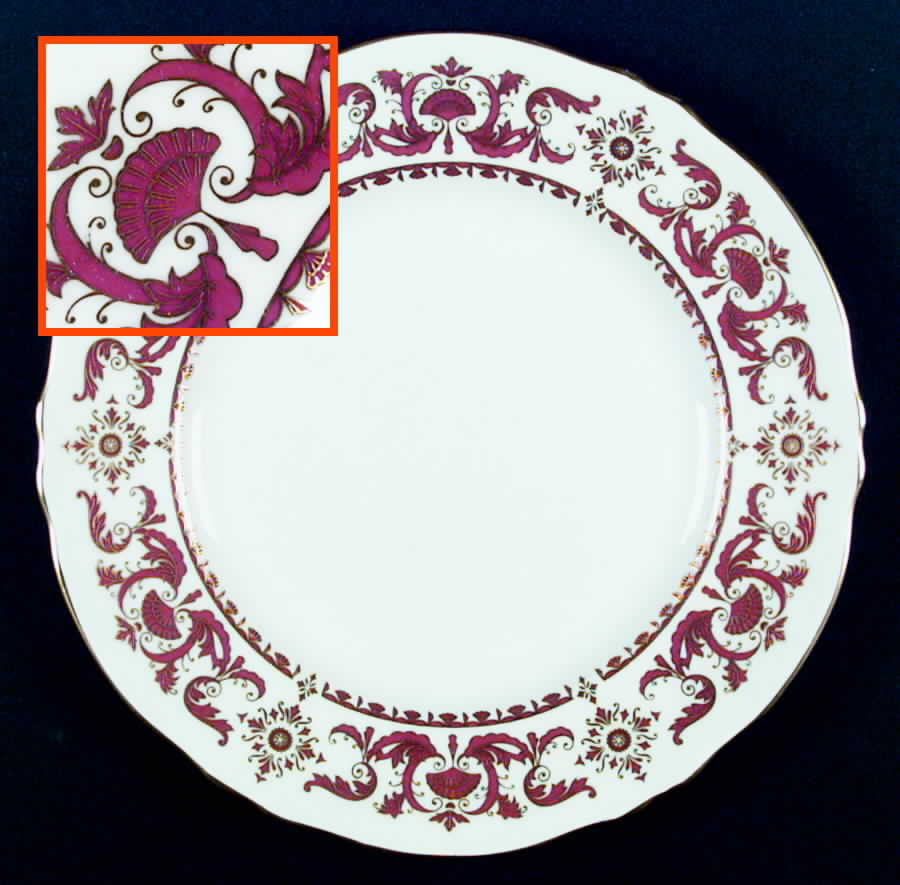 Berkeley Square Dinner Plate by Crown Staffordshire-1