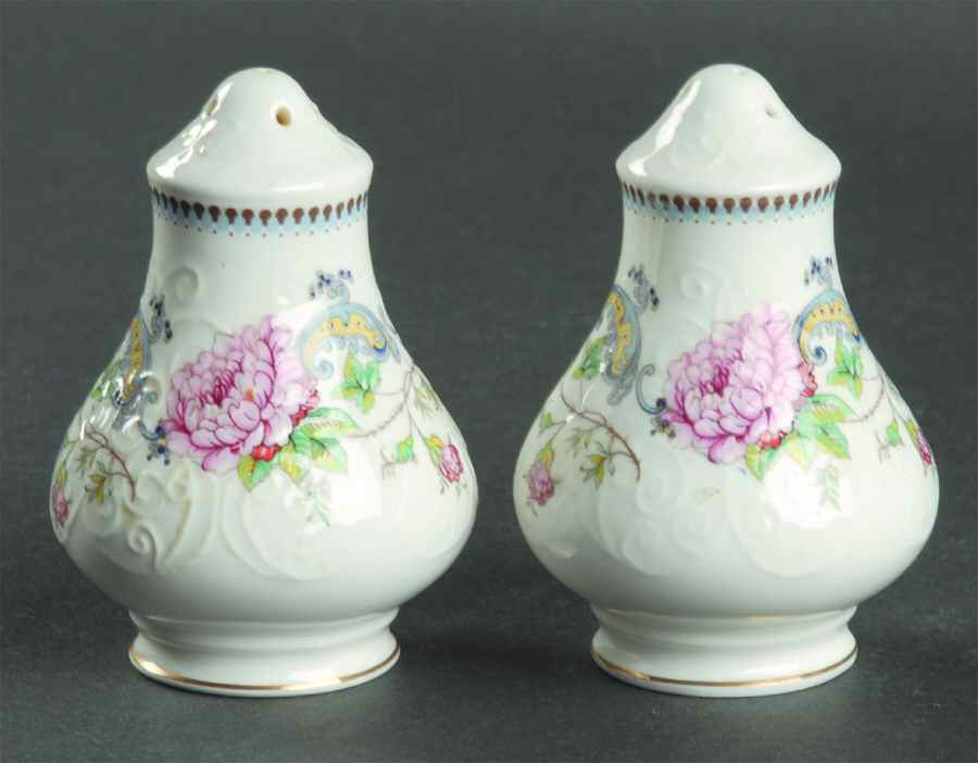 Chelsea Manor Salt & Pepper Set by Crown Staffordshire-1