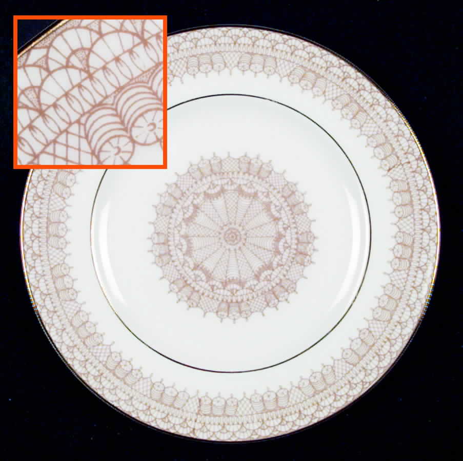Classic Salad Plate by Crown Staffordshire-1