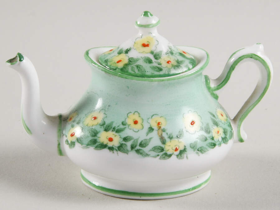 CRS32 Toy Teapot & Lid by Crown Staffordshire-1