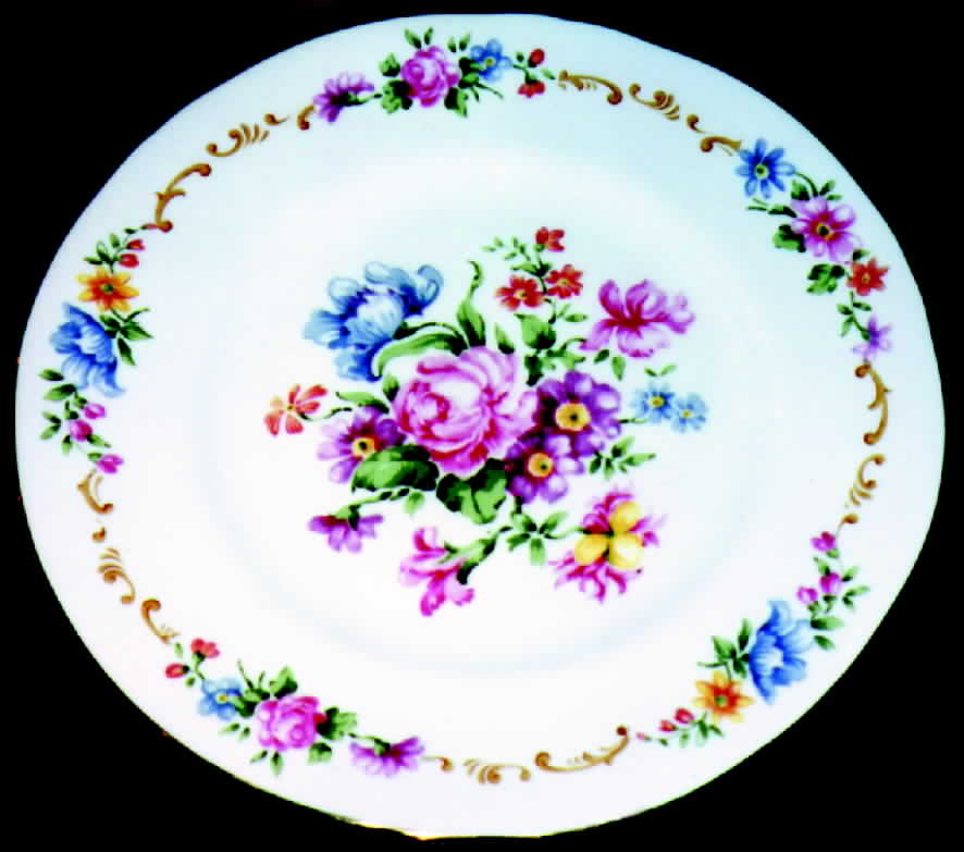 F16166 Bread & Butter Plate by Crown Staffordshire-1
