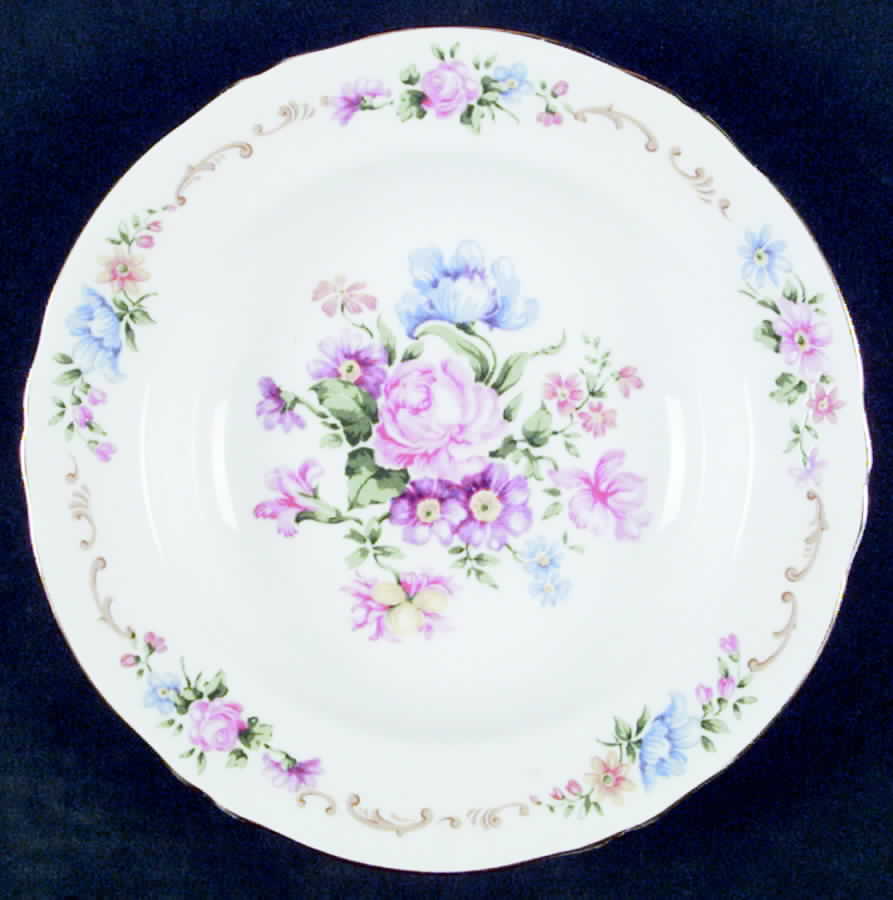 F16166 Rim Soup Bowl by Crown Staffordshire-1