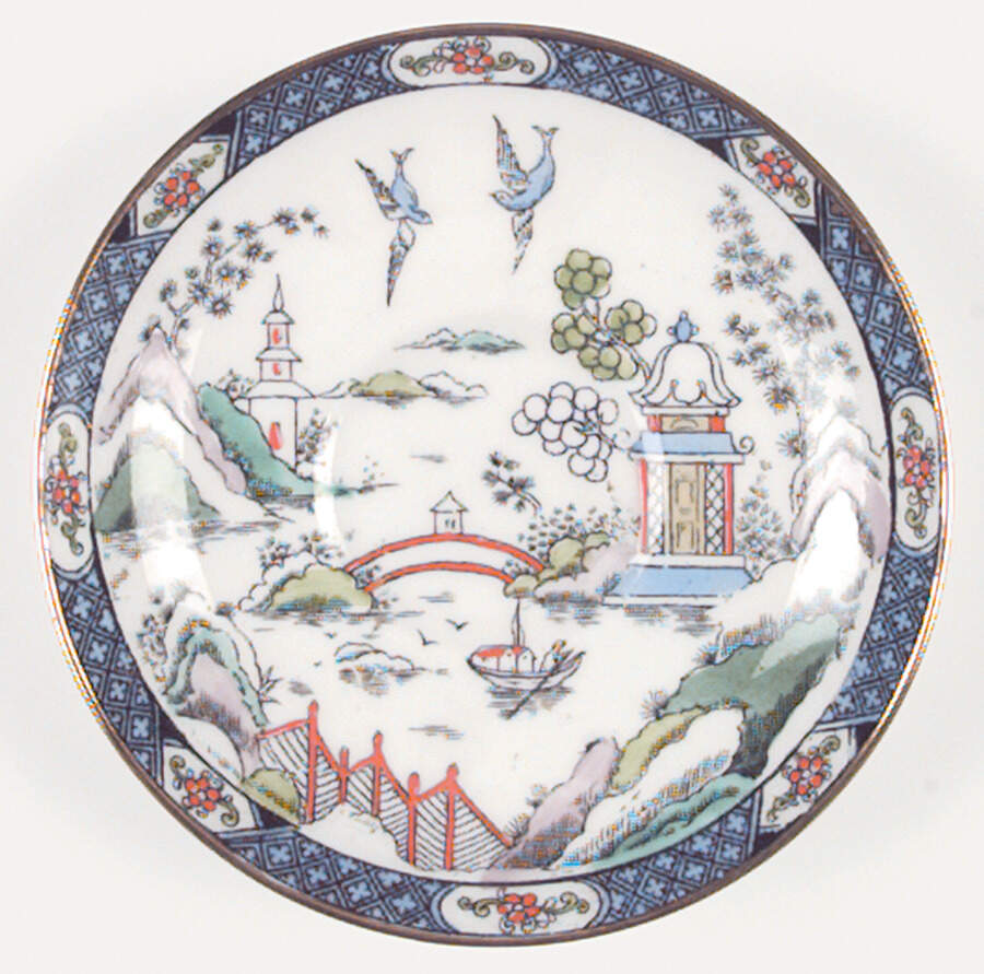 F9676 Saucer by Crown Staffordshire-1