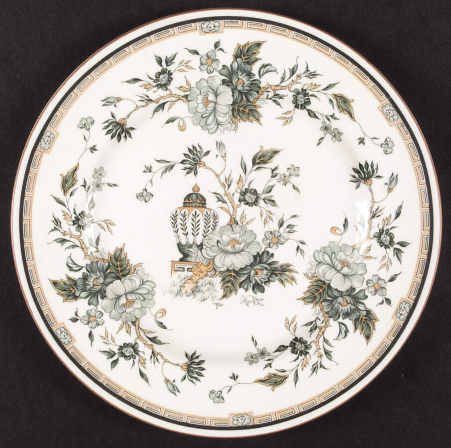 Kowloon Dinner Plate by Crown Staffordshire-1