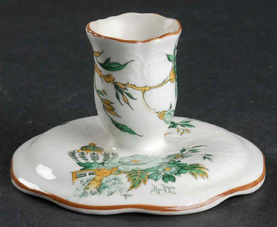 Kowloon Single Light Candlestick by Crown Staffordshire-1