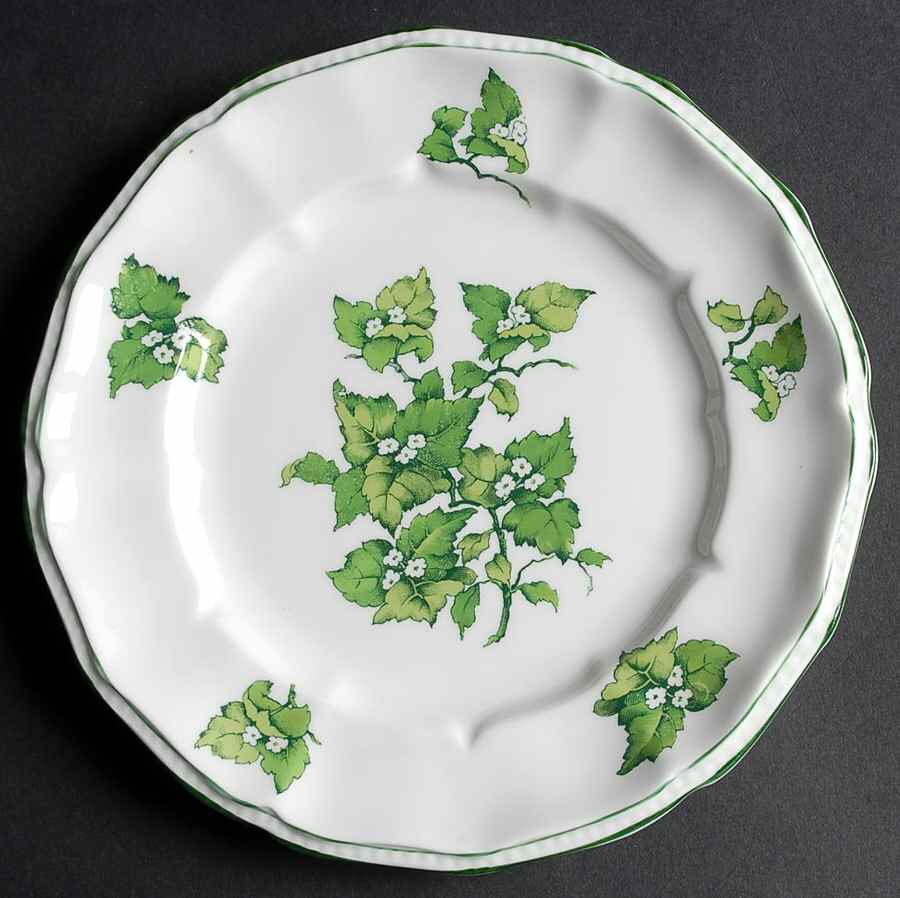 Salisbury Salad Plate by Crown Staffordshire-1