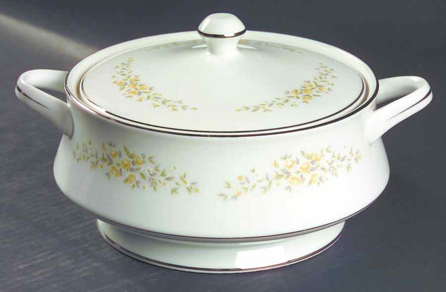 Carolyn Round Covered Vegetable by Crown Victoria-1