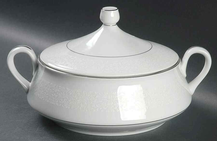 Empress Round Covered Vegetable by Crown Victoria-1