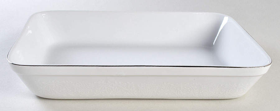 Lovelace 12" Rectangular Baker by Crown Victoria-1