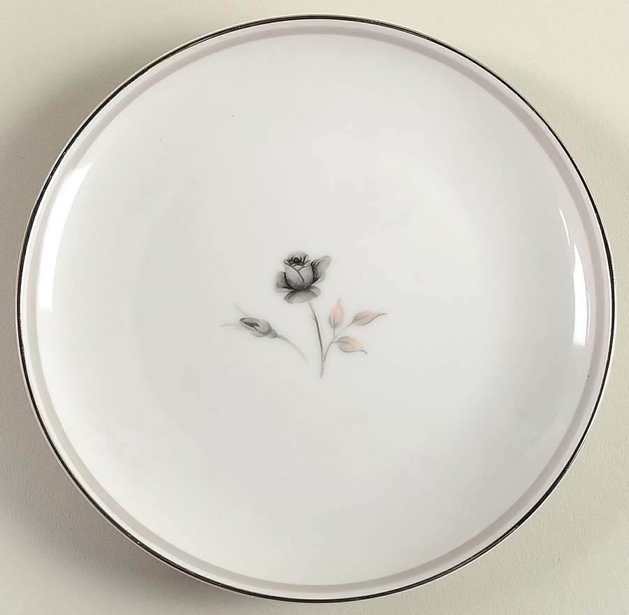 Moon Rose Bread & Butter Plate by Crown Royale-1