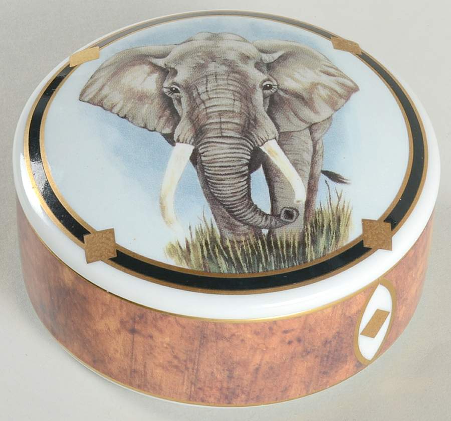 African Portraits 3" Round Box & Lid by Lynn Chase-1