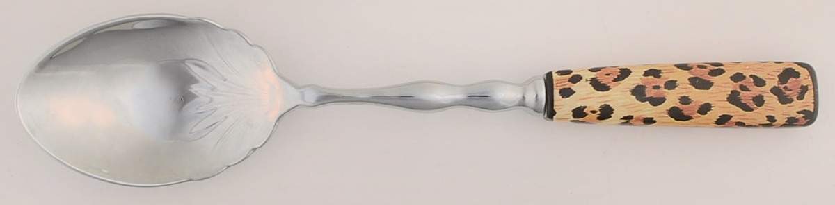 Amazonian Jaguar Serving Spoon by Lynn Chase-1