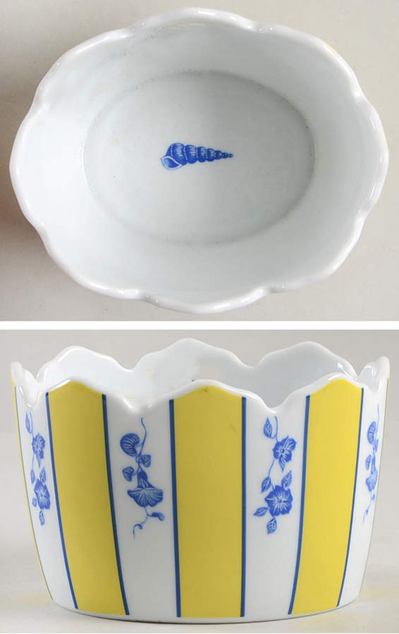 Costa Azzurra Open Candy Dish by Lynn Chase-1