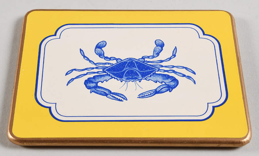 Costa Azzurra Corkback Coaster by Lynn Chase-1