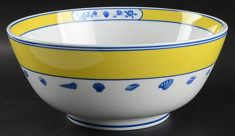 Costa Azzurra 10" Large Salad Serving Bowl by Lynn Chase-1