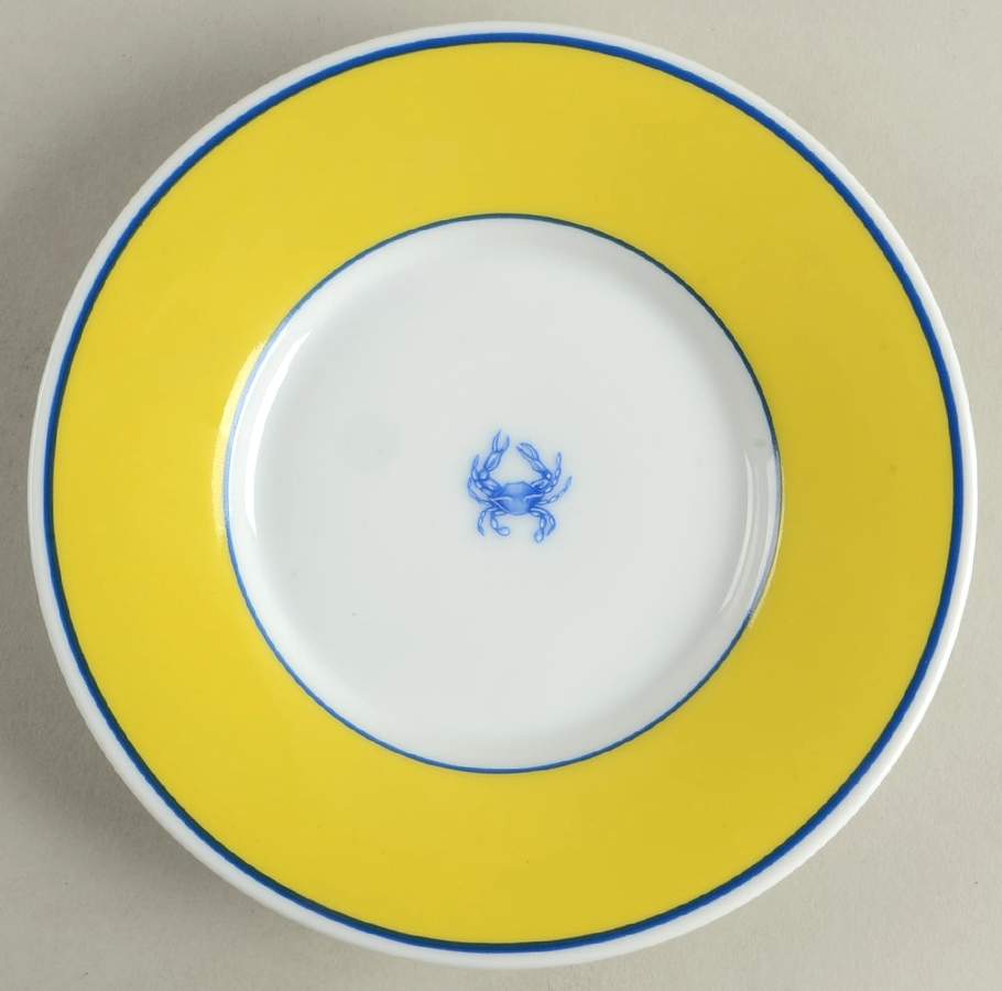 Costa Azzurra Saucer for Flat Cup by Lynn Chase-1