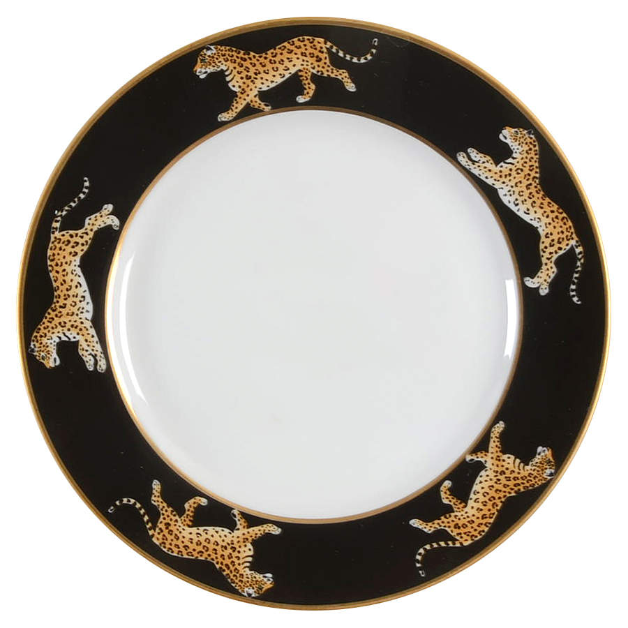 Jaguar Jungle Bread & Butter Plate by Lynn Chase-1