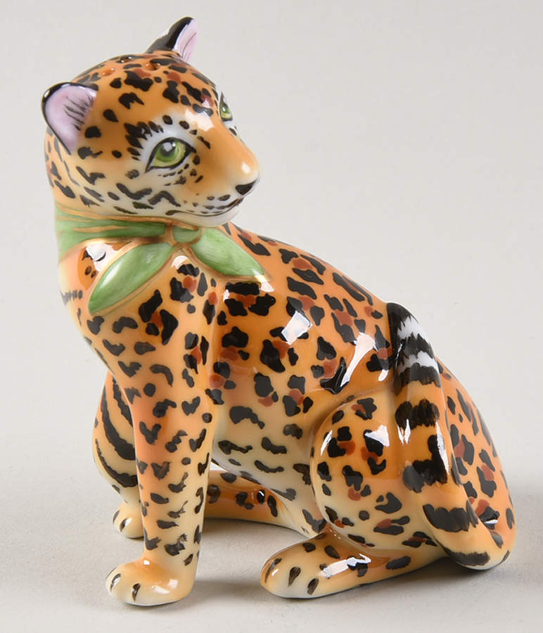 Jaguar Jungle Figural Pepper Shaker by Lynn Chase-1