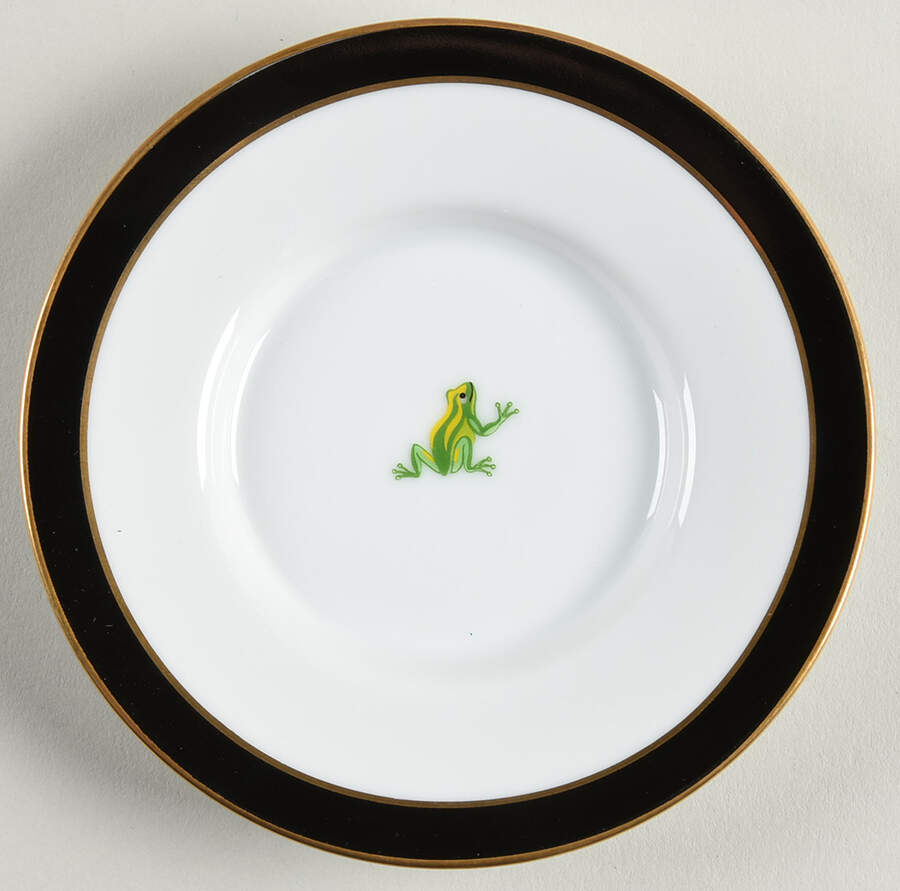 Jaguar Jungle Saucer for Flat Demitasse Cup by Lynn Chase-1