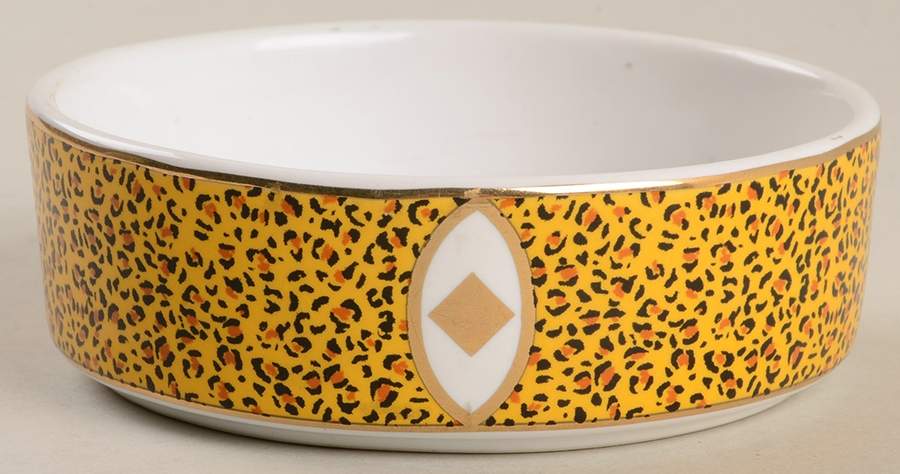 Jaguar Jungle Round Box No Lid by Lynn Chase-1
