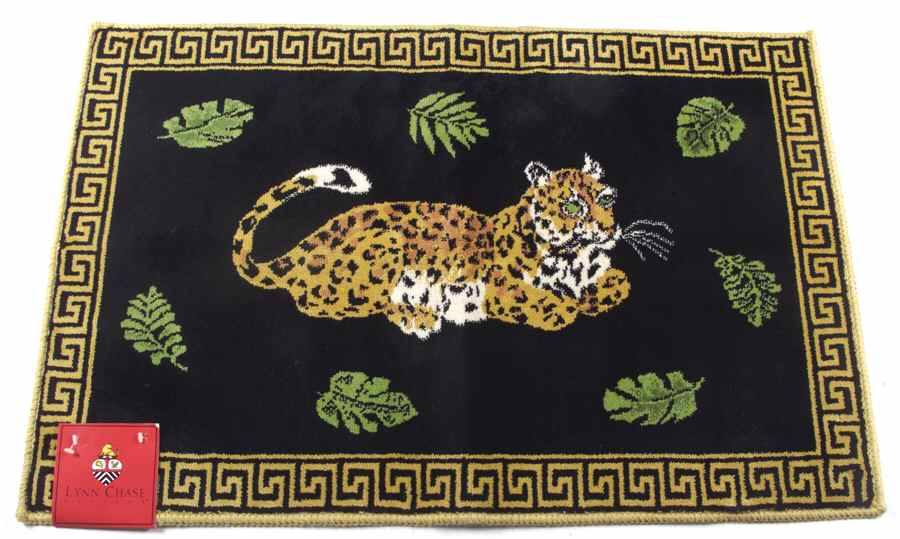 Jaguar Jungle Bath Rug by Lynn Chase-1