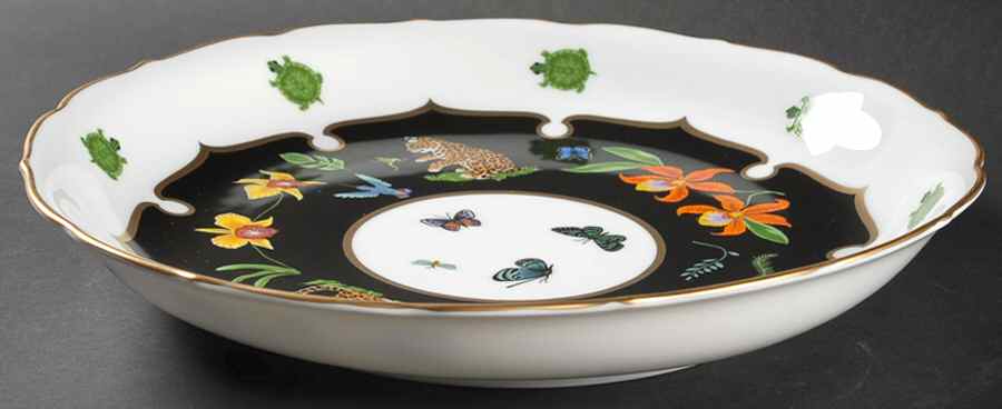 Jaguar Jungle Coupe Server (Round Platter) by Lynn Chase-1