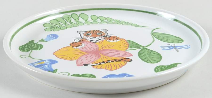 Jungle Flowers Condiment Tray by Lynn Chase-1