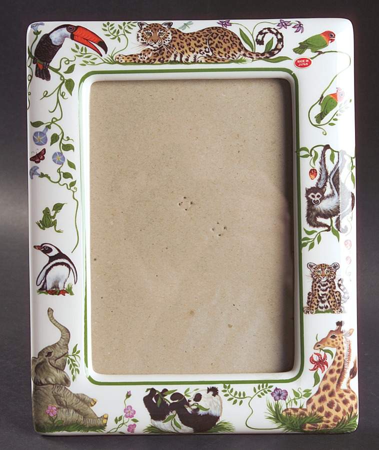 Jungle Party 7" Picture Frame by Lynn Chase-1
