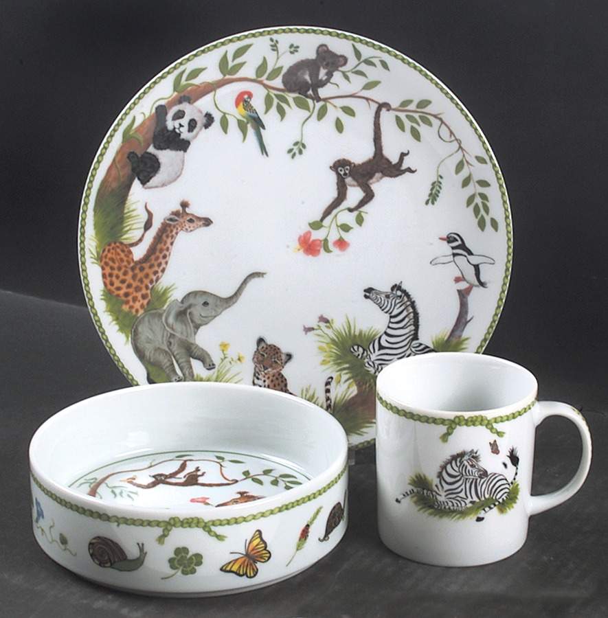 Jungle Party (3 Piece) Child's Set by Lynn Chase-1
