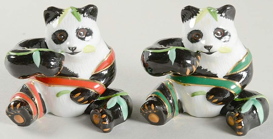 Jungle Party Figural Salt & Pepper Set by Lynn Chase-1
