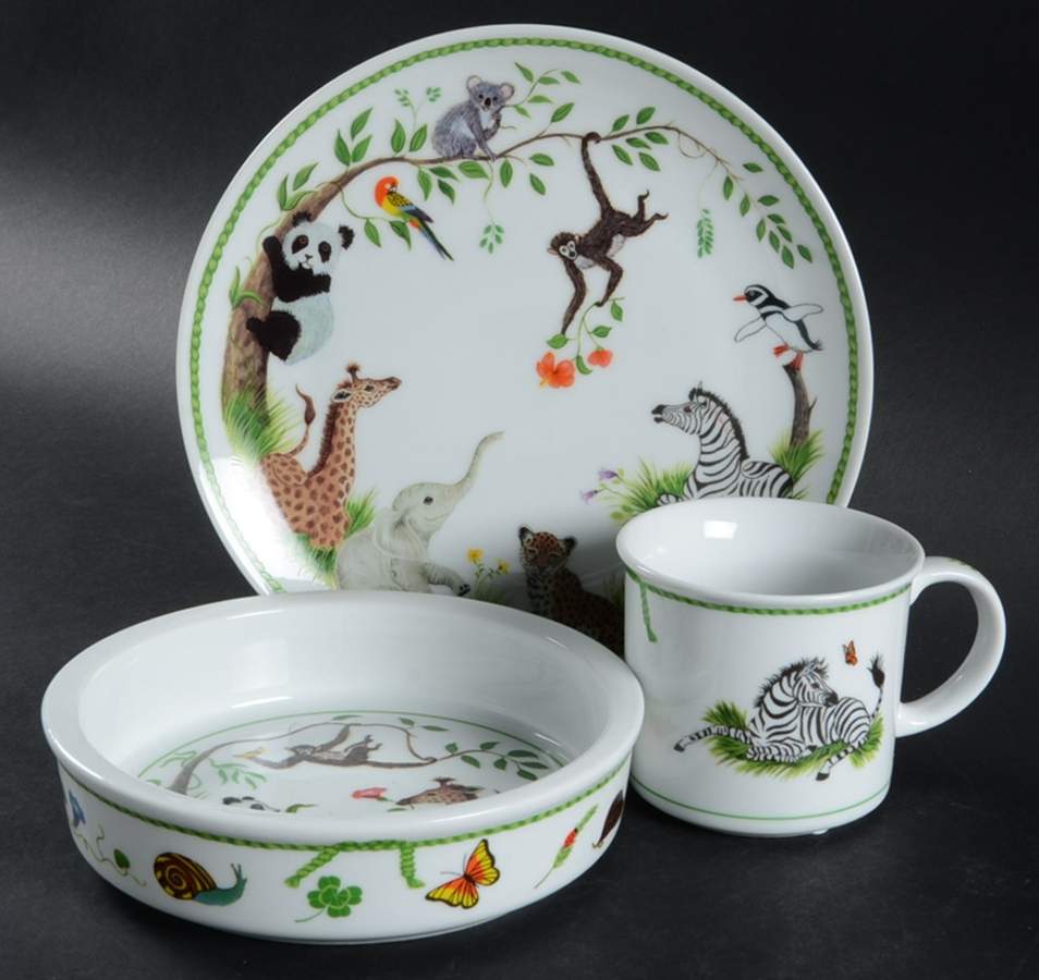 Jungle Party (3 Piece) Child's Set by Lynn Chase-1