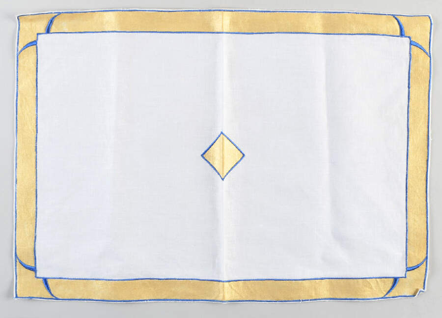 Leopard Lazuli Cloth Napkin by Lynn Chase-1