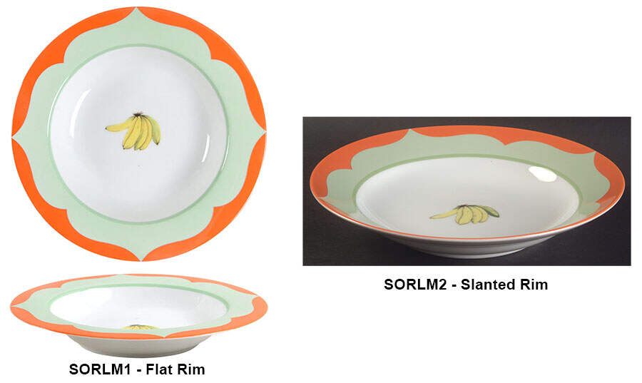 Monkey Business Large Rim Soup Bowl by Lynn Chase-1