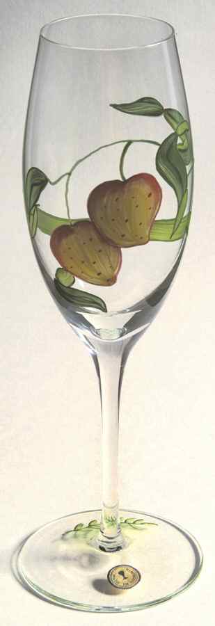 Monkey Business Glassware Champagne Flute by Lynn Chase-1