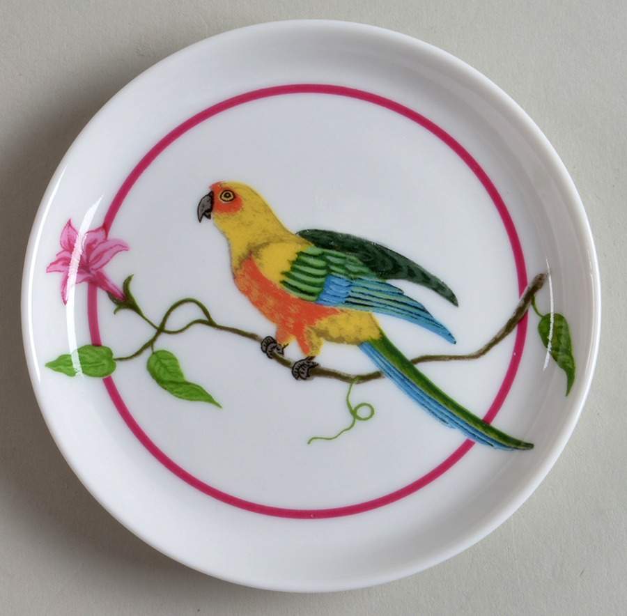 Parrots of Paradise Coaster by Lynn Chase-1