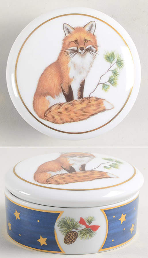 Sylvan Nocturne 3" Round Box & Lid by Lynn Chase-1