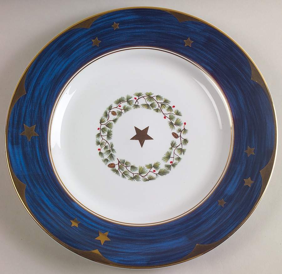 Sylvan Nocturne 12" Chop Plate (Round Platter) by Lynn Chase-1