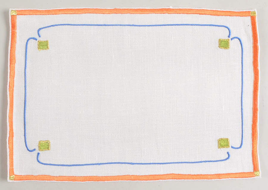 Tiger Raj Cloth Cocktail Napkin by Lynn Chase-1