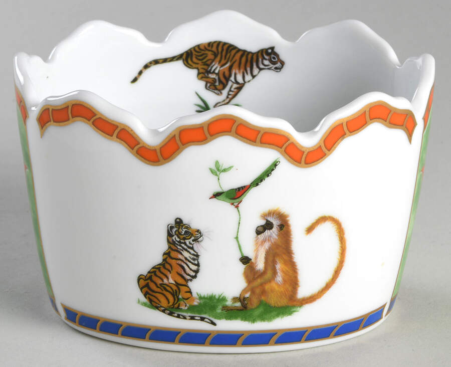 Tiger Raj Open Candy Dish by Lynn Chase-1