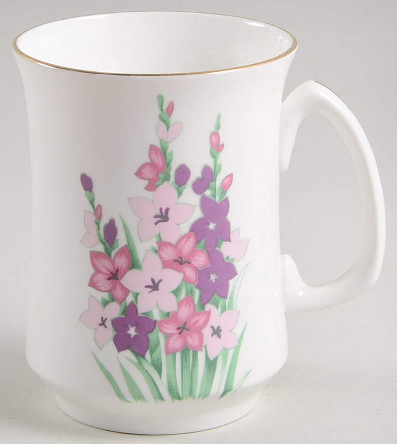 York Gladiola Mug by Crown Sterling-1