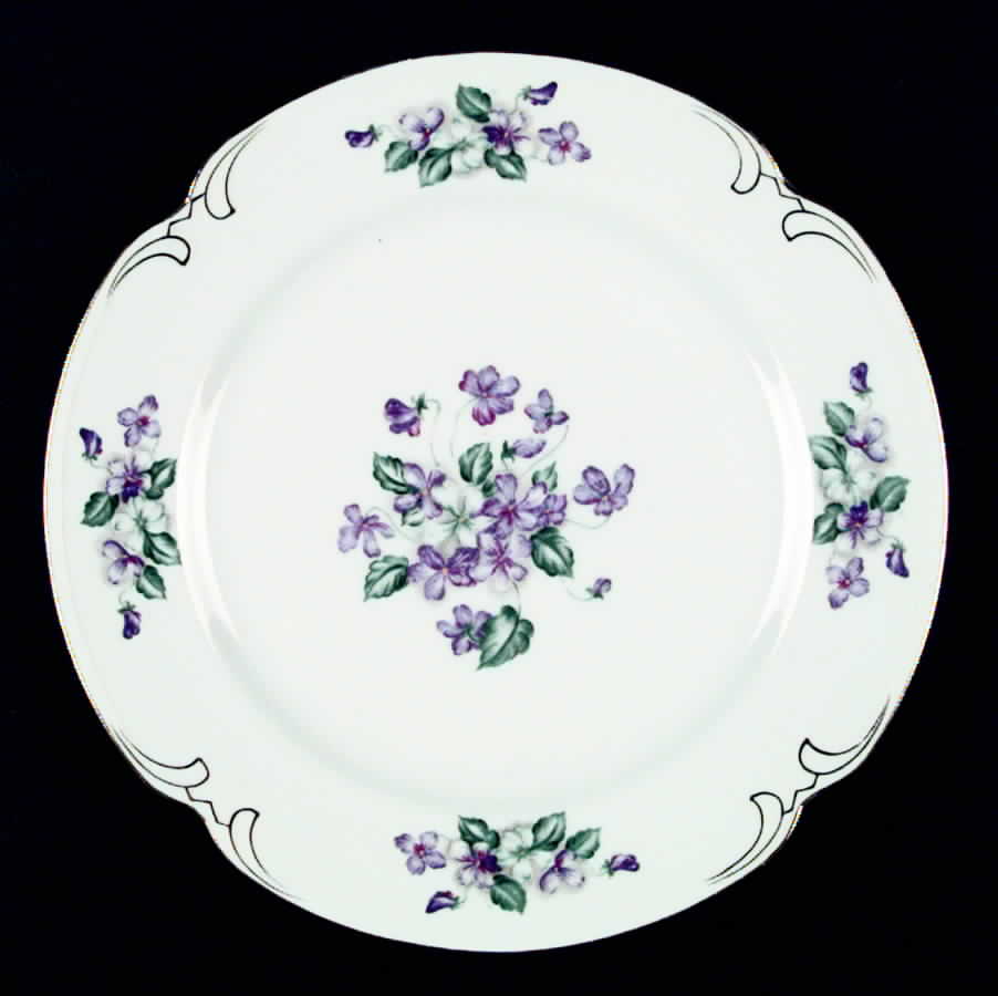 Viola Dinner Plate by Crescent (Japan)-1