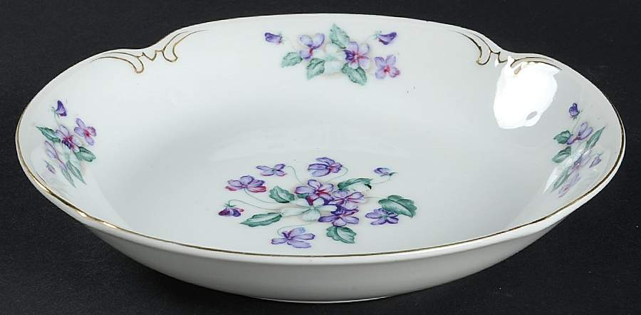 Viola Coupe Soup Bowl by Crescent (Japan)-1
