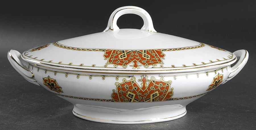 16845 Oval Covered Vegetable by Carl Tielsch-1
