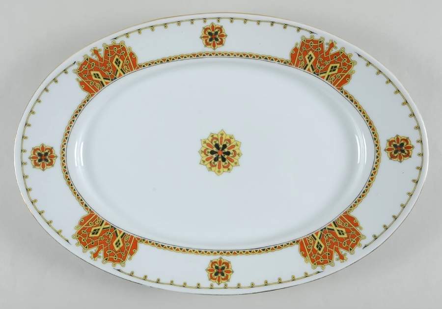 16845 16" Oval Serving Platter by Carl Tielsch-1
