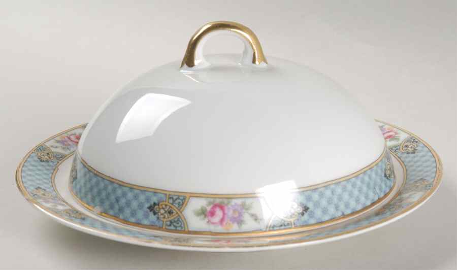 2241 (Altwasser) Round Covered Butter by Carl Tielsch-1