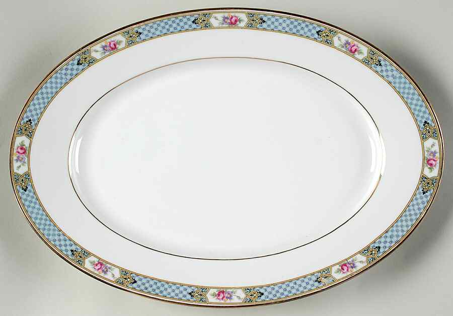 2241 (Altwasser) 15" Oval Serving Platter by Carl Tielsch-1