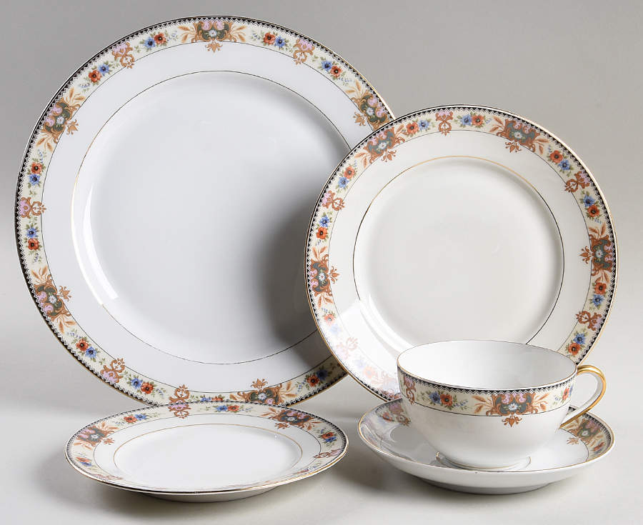 2251 5 Piece Place Setting by Carl Tielsch-1